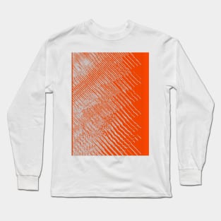 Geometric Futures #5 - Repeat Pattern Modular Synth Glitch Art Long Sleeve T-Shirt